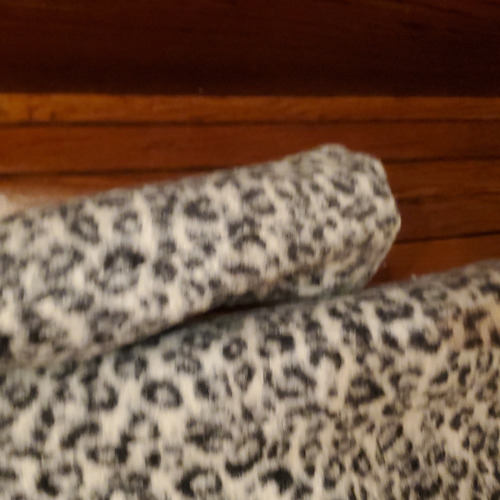 ANNE TAYLOR SIZE MEDIUM Stylish Leopard Print Women's Coat - Picture 11 of 12